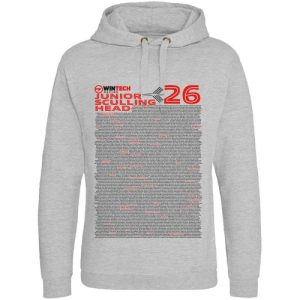 2026 Junior Sculling Head Hoody - Grey