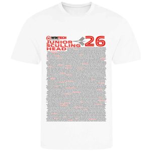 2026 Junior Sculling Head T-Shirt - White